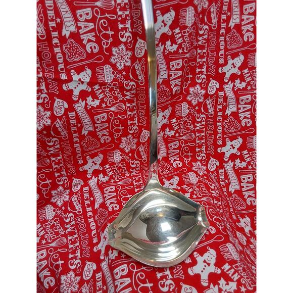Gotham Silver plate punch label pour spout both sides 15" marked N11 EP - Picture 1 of 4